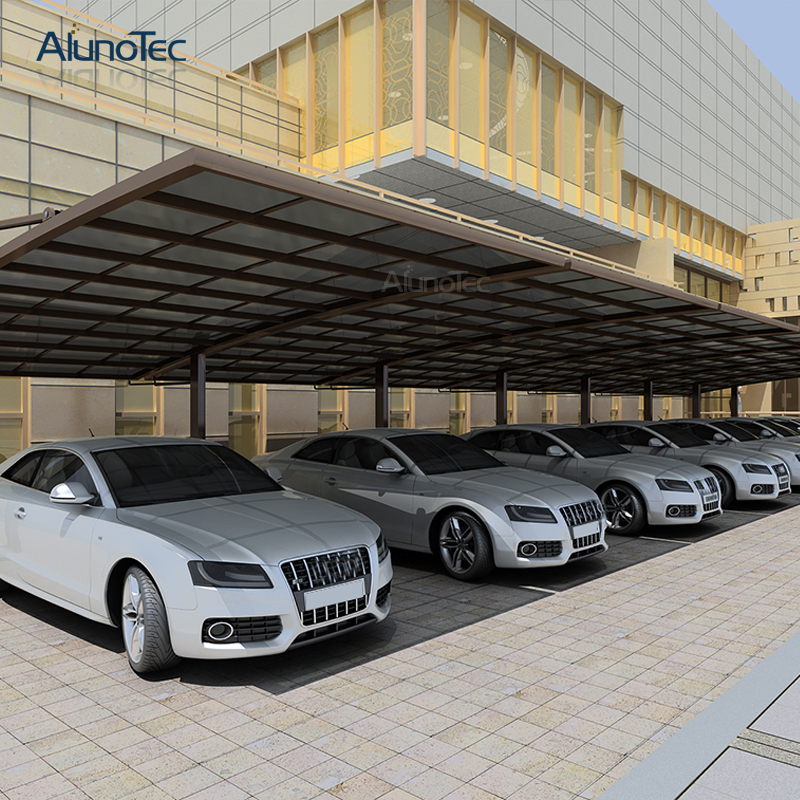 Neues Produkt: Garagen, Vordächer, Carports, Autoüberdachungssystem aus Polycarbonat und Aluminium 