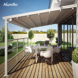 Einziehbare Terrassen-Markisen, Pergola für Restaurants