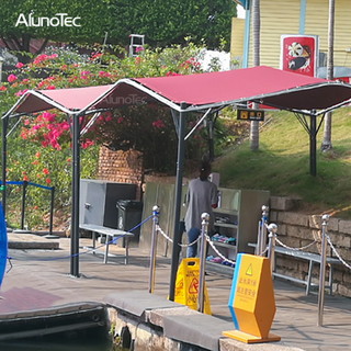 DIY-Pavillon, Terrasse, Markise, Parkplatz, Zelte mit Stahlrahmen für Restaurants im Freien, Garten