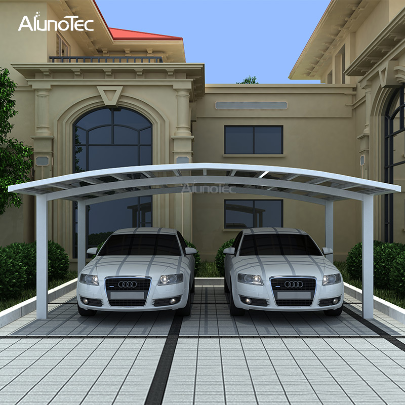 Langlebiges, wasserdichtes Doppel-M-Carport-Dach für die Garage mit Polycarbonat-Aluminiumblech
