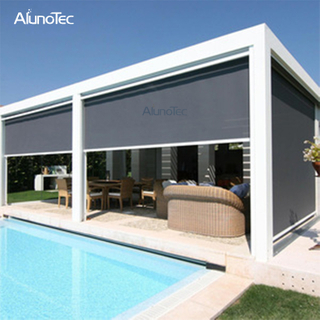 Außenjalousien, Veranda, Zipscreen-Fenster, Rollläden für den Außenbereich, Rollläden, Rollläden, Verkaufskosten, Außenrollos für die Terrasse