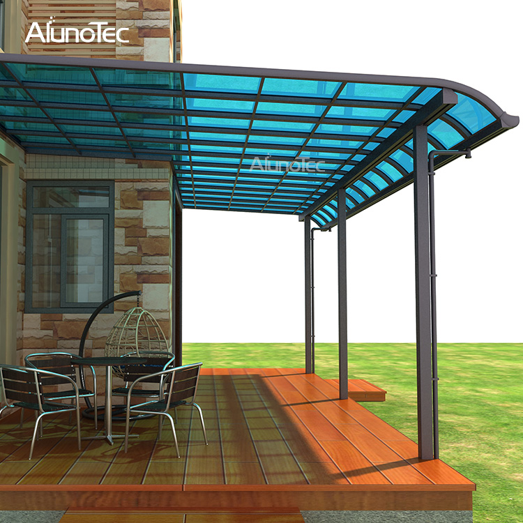 Einzigartiges Design-Sonnenschutz für Standard-Garten-Aluminium-Terrassenmarkisen