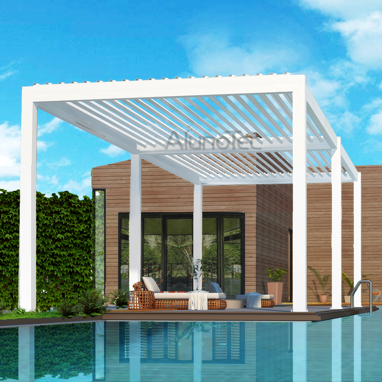 Alunotec Aluminium-Terrassenlamellen-Dachpergulen