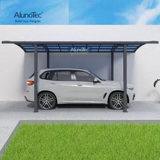 AlunoTec Patio Maßgeschneiderte freistehende freitragende Metall-Überdachungs-Garagen-Carport-Bausätze zum Verkauf