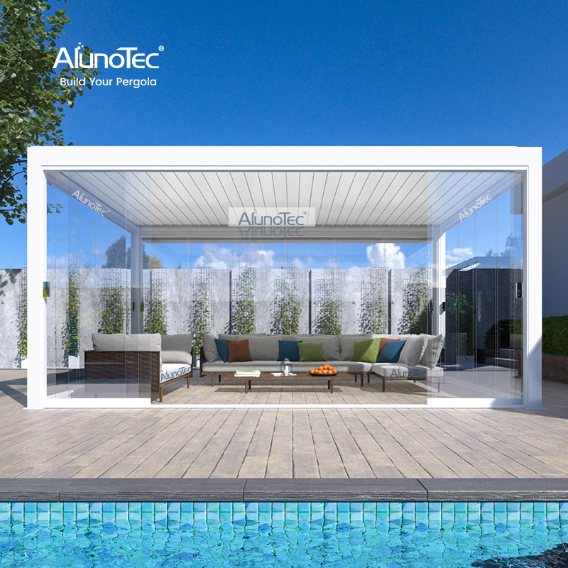 ALUNO Balkon-Anbauhaus mit elektrischem Öffnungsdach zu verkaufen