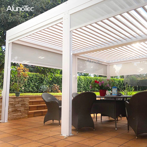 Outdoor Shade Gazebo Garden Bioklimatische Pergola Louver